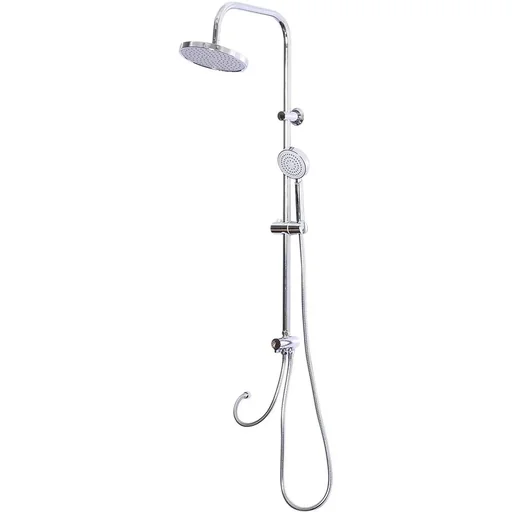 "Shower fitting rain shower shower system silver L47 x W20 x H103 cm image"