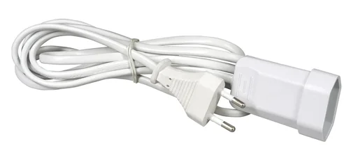 "Extension cable with Euro plug and coupling - 5 meters image"