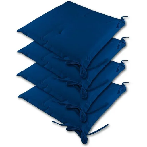 "Seat cushions - set of 4 - Sydney Blue image"