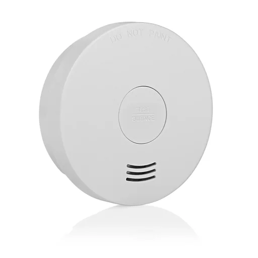 "Smoke detector with 10-year lithium battery, VDS tested image"