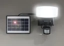 Solar LED floodlight with 1000 lumens with solar module and motion sensor, IP44