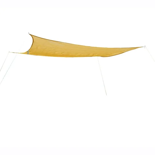 "Ousunny Sun Shade Sail Rectangular HDPE (Beige, 3x4m) image"