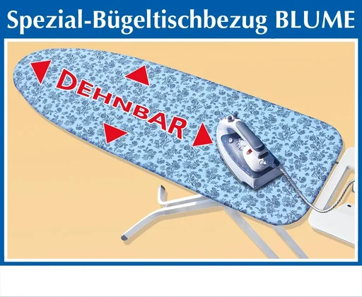 "Ironing board cover "Flower" image"
