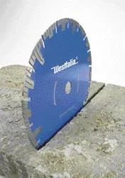 "Diamond cutting disc 125 mm with segmented edge image"