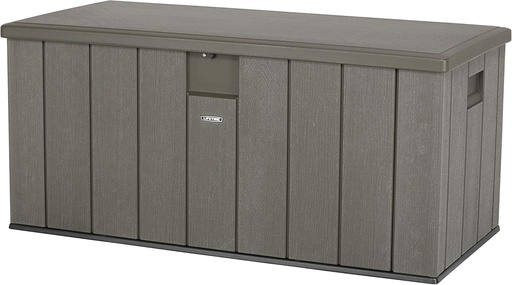 "Cushion Box 570 L Gray 150.7×71.9×69.1 cm – Weatherproof Storage Box made of HDPE image"