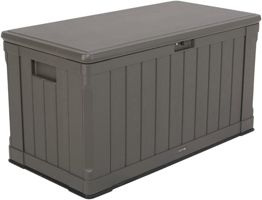 "Premium Cushion Box 440 L 127.9×64×67.2 cm Brown – Weatherproof HDPE, loadable up to 300 kg image"
