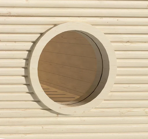 "Round window for 45 mm MH saunas image"