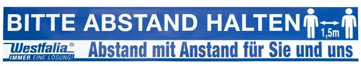 "Floor and wall stickers "Keep your distance" image"