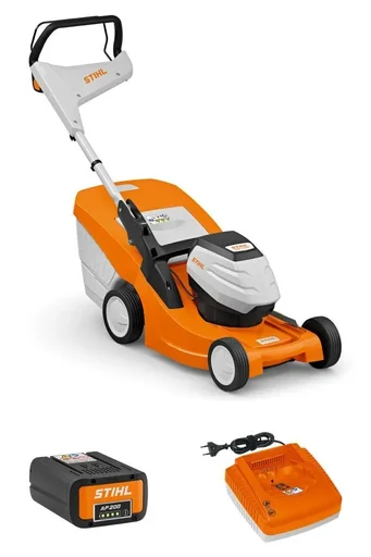 "Cordless lawn mower RMA 443 C, set with AP 200 and AL 300 image"