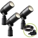 GARDEN LIGHTS - ALDER - SPOTLIGHT - 12 V - 3 pcs.