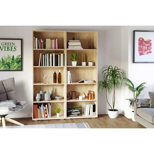 "Vela bookcase - with 5 compartments - e image"
