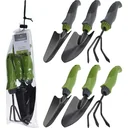 Pro Garden Tools set of 3: small shovel, large shovel and rake