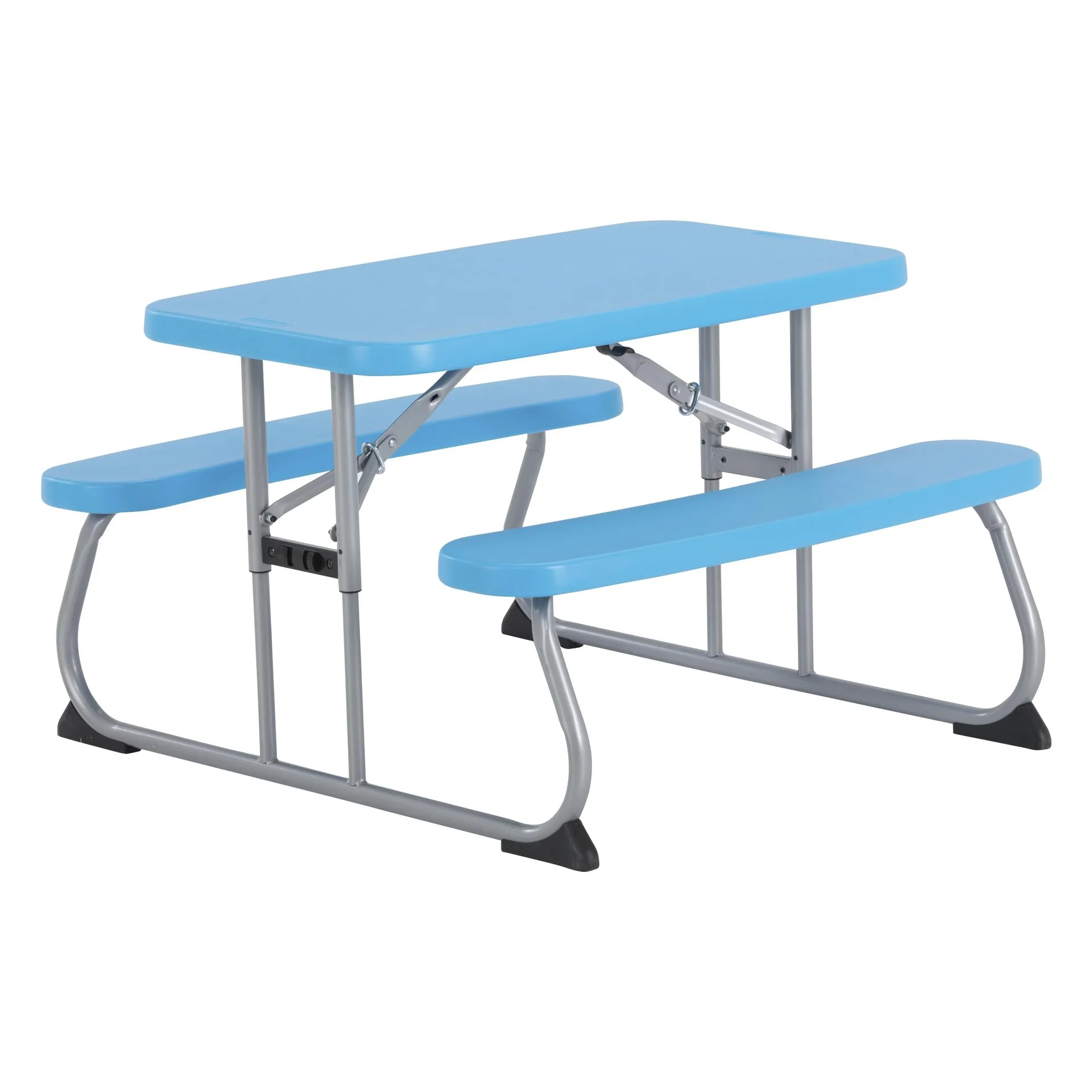 "Lifetime Kids' Picnic Table blue image"