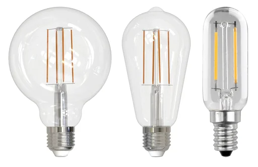"Retro LED bulb, bulb-shaped, 2.5 watts, E14 image"