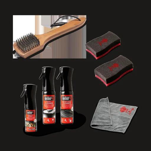"Cleaning kit for charcoal grills image"