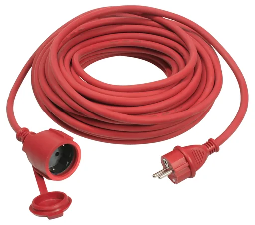 "Rubber extension red, H07RNF3G, 1.5 mm² - 5 m image"