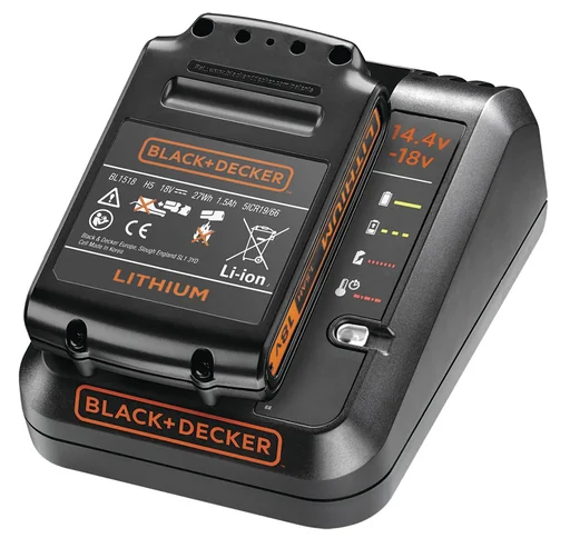 "Starter kit 18 Volt: Fast charger + battery, 1.5 Ah BDC1A15 image"