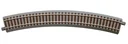 6 pieces curved track R4, radius 511.1 mm, curve angle 30°