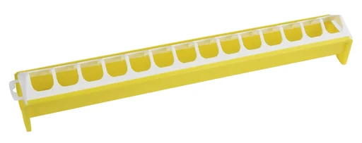 "Feeding trough for chicks, plastic, 50 x 7 cm image"