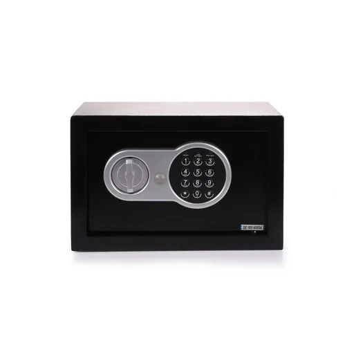 "Safe with electronic combination lock image"