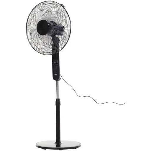 "Pedestal fan with remote control image"