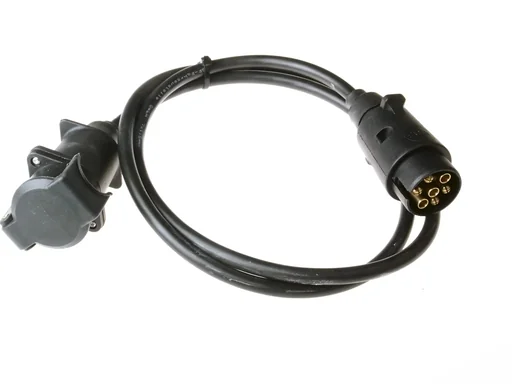 "Extension cable 1.5 m long, 7-pin plug/7-pin coupling socket image"