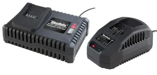 "Set: Charger ALG 18V (2.4 A) + Fast Charger ASLG 18V (4.0 A) image"