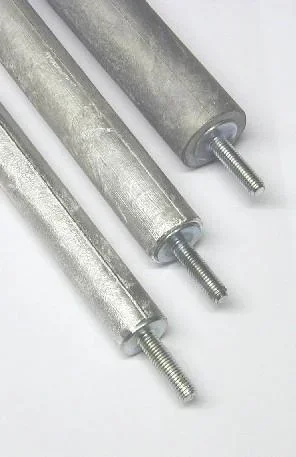 "Magnesium rod anode with threaded connection, 8 x 30 mm, Ø 33 mm, 500 mm image"