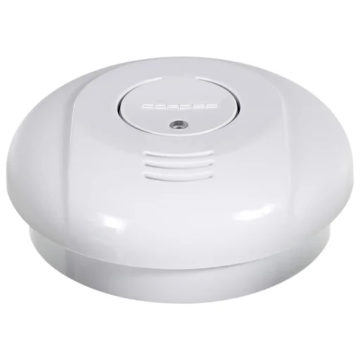 "10-year smoke alarm with VDS approval and magnetic mounting in a value set image"