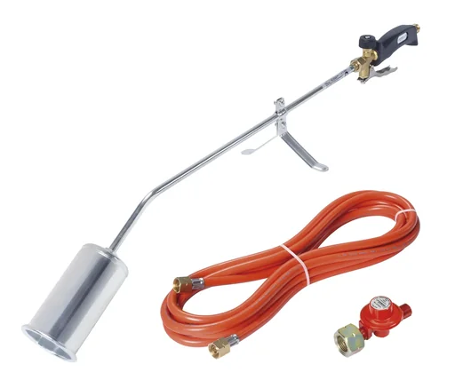 "ECO preheating burner, including propane constant regulator + hose image"