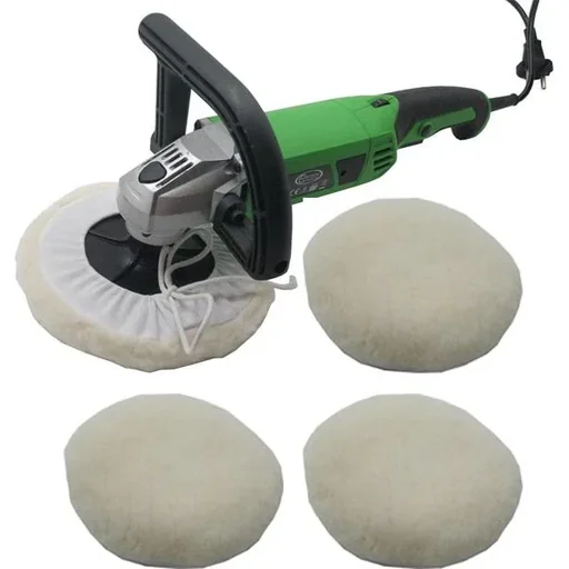 "Polishing machine 1200W with 3 polishing pads image"