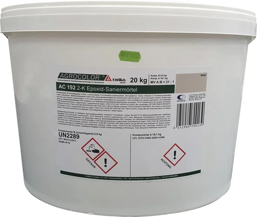 "Two-component epoxy renovation mortar image"