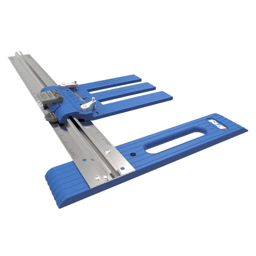 "Handheld circular saw edge guide, rip-cut parallel stop image"