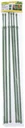 Plastic plant stake, telescopic 50-80 cm, green, 6 pieces