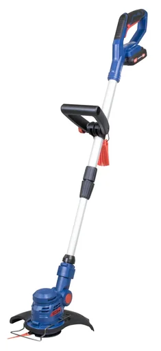 "Cordless lawn trimmer RT 18-201-05 including battery, charger and 20 replacement blades image"