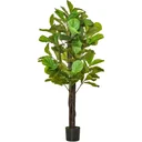 artificial plants 155 cm artificial fig tree artificial plant houseplant decorative plant office plant plastic pot for