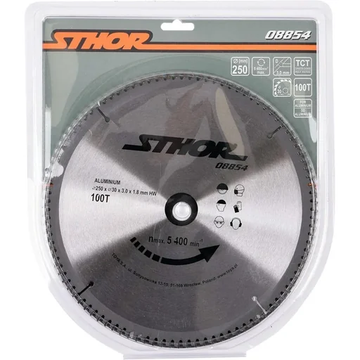 "Circular saw blade - 100T - Diameter 30mm - Circumference 250mm image"