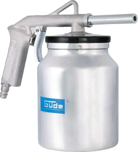 "Sandblasting gun SB with container image"
