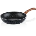 Frying pan Ø26 cm Black Marble Wood