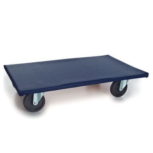 "Transport trolley - rectangular - 650 x 400 mm - maximum load capacity 400 kg image"