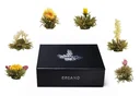 Tea flower mix "ErblühTee" in a noble magnetic gift box, 6 different varieties