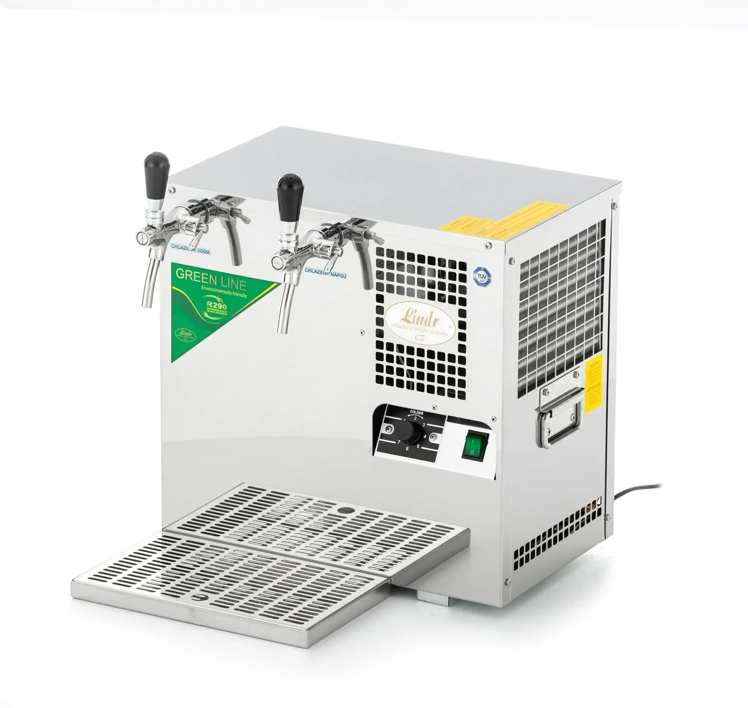 Water dispenser, sparkling water maker, carbonated water maker, soda maker - AS-45, 2-lines