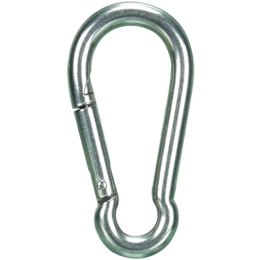 "snap hook - stainless steel - ø 8 x 80 mm image"