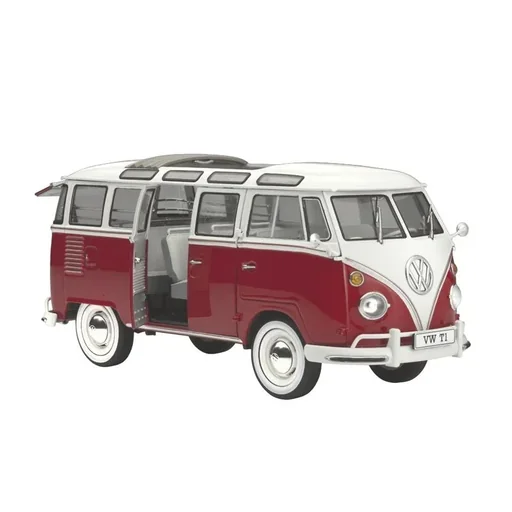 "Model Set Volkswagen T1 "Samba Bus", incl. paints, glue, brush image"