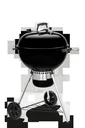 Charcoal grill Master-Touch GBS SE E-5755, 57 cm, Black