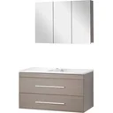 Bathroom furniture Style 100cm left - Gris Oak