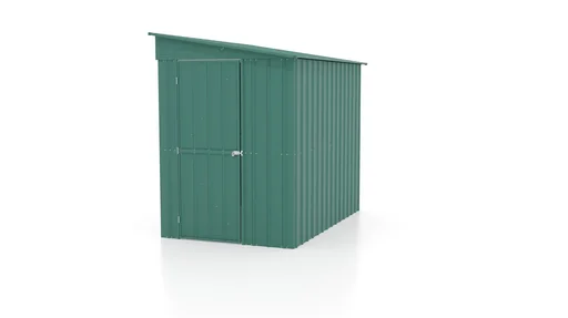 "Lean To 58 tool shed, jade image"