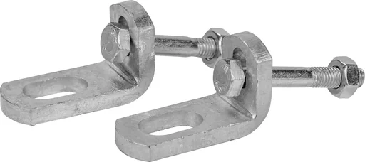 "Screw-on tabs for racks - 1 pair image"