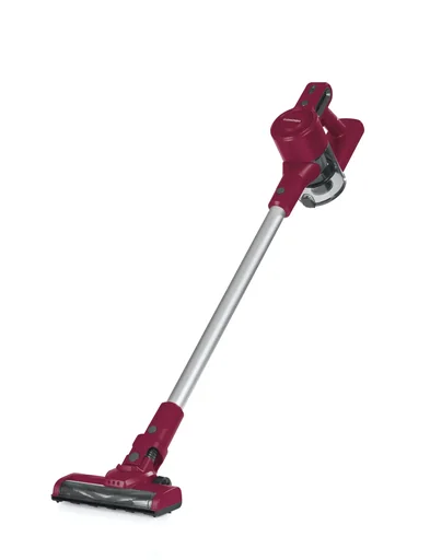 "Power battery cyclone hand/floor vacuum cleaner, 22.2V, red, 150 watts image"