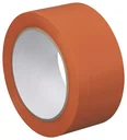 Plastic tape smooth UV14, 50 mm x 33 m, orange
